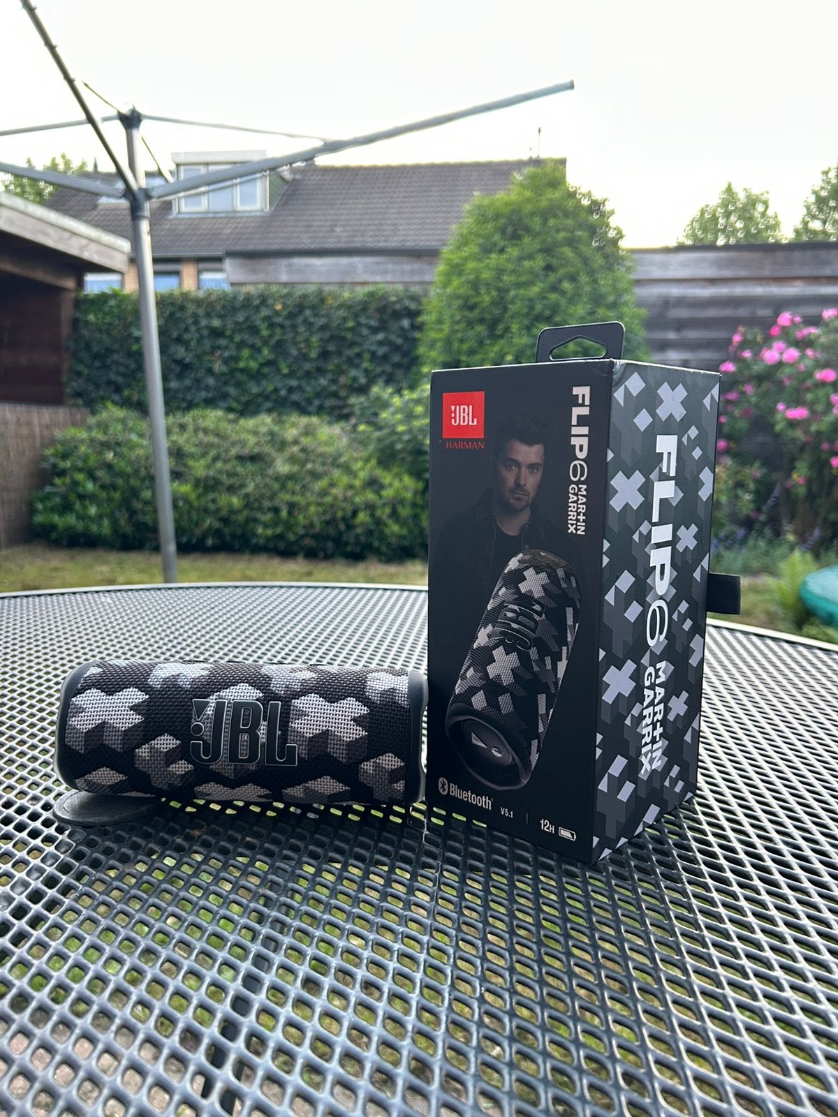 JBL Flip 6 Martin Garrix Edition, JBL, Overige typen, Ophalen of Verzenden, Zo goed als nieuw