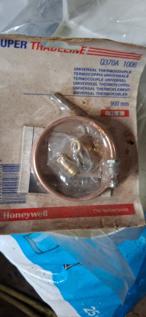 Thermokoppel, Ophalen, Minder dan 30 cm, Cv-ketel of Combi-ketel, Nieuw