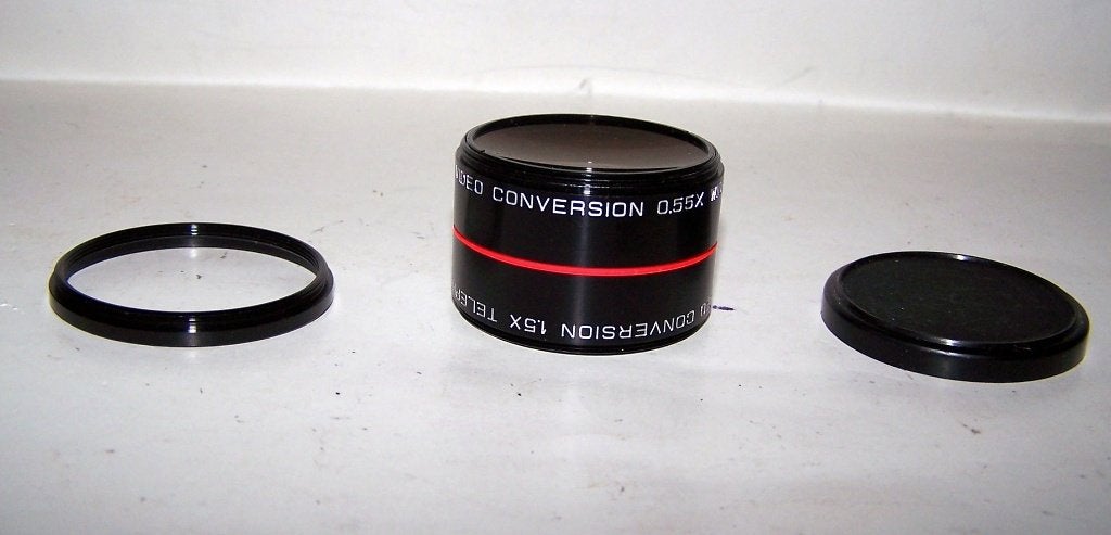Tele 1,5/wide 0,55 conversion voorzetlens (schroef/adapter), Overige merken, Overige typen, Nieuw, Overige soorten