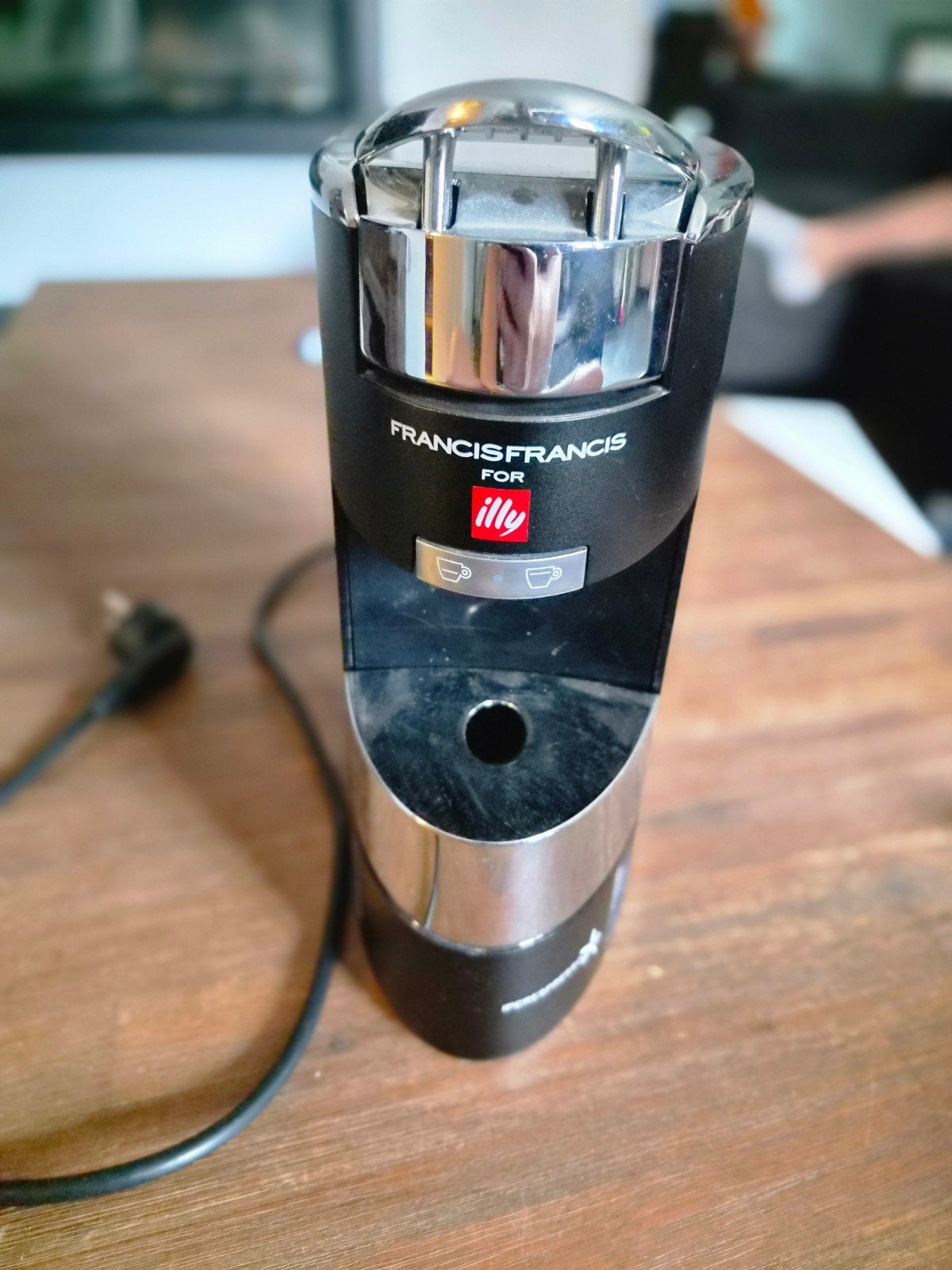 Illy FrancisFrancis X7.1 Iperespresso Koffiezetapparaat, Stoompijpje, Koffiepads en cups, Gebruikt, Espresso apparaat