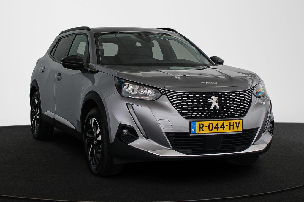 Peugeot e-2008 EV Allure Pack 50 kWh Stoelverwarming Airco C, 330 km, 136 pk, Gebruikt, Leder en Stof