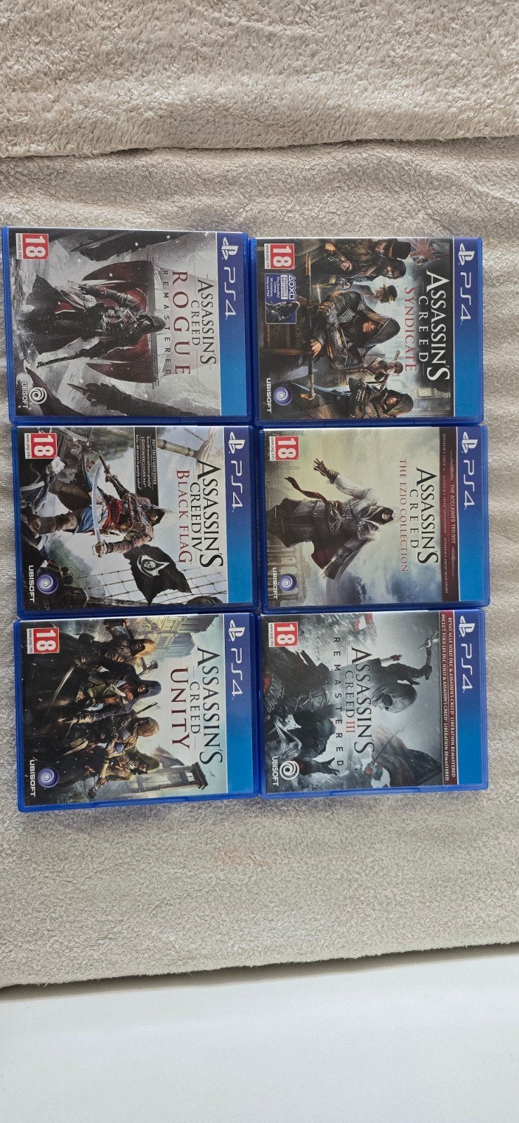 PS4 / PS5 Assassins creed collectie ( vaste prijs ), Avontuur en Actie, Vanaf 18 jaar, 1 speler, Ophalen of Verzenden