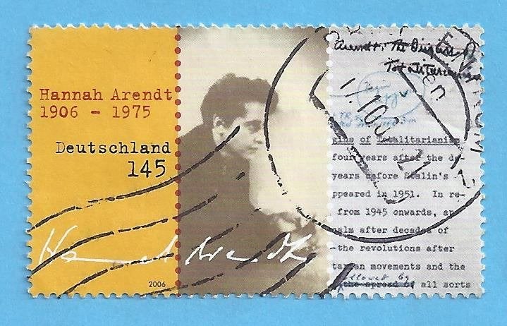 DUI 2006 - Hannah Arendt, Ophalen of Verzenden, 1990 tot heden, Gestempeld