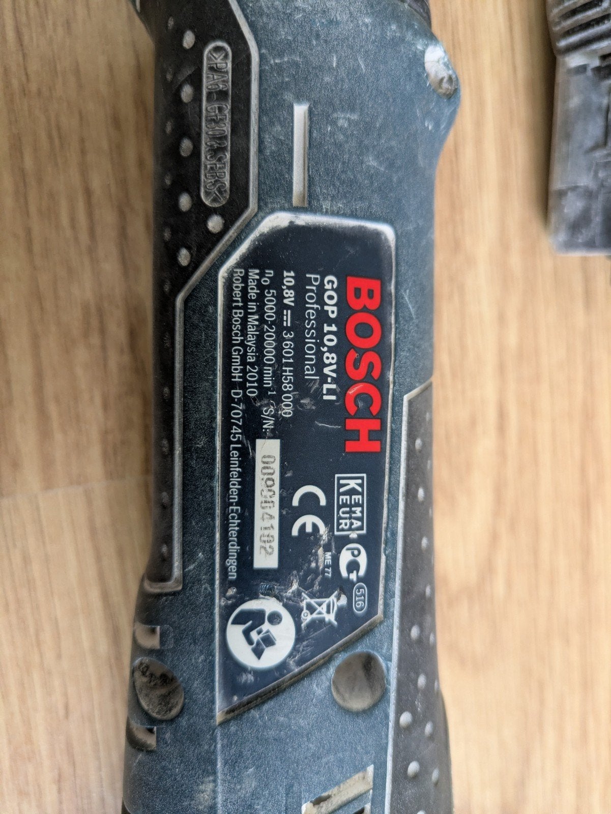 Defecte Bosch GOP 10.8v-Li Multitool - Onderdelen/Reparatie, Ophalen, Gebruikt