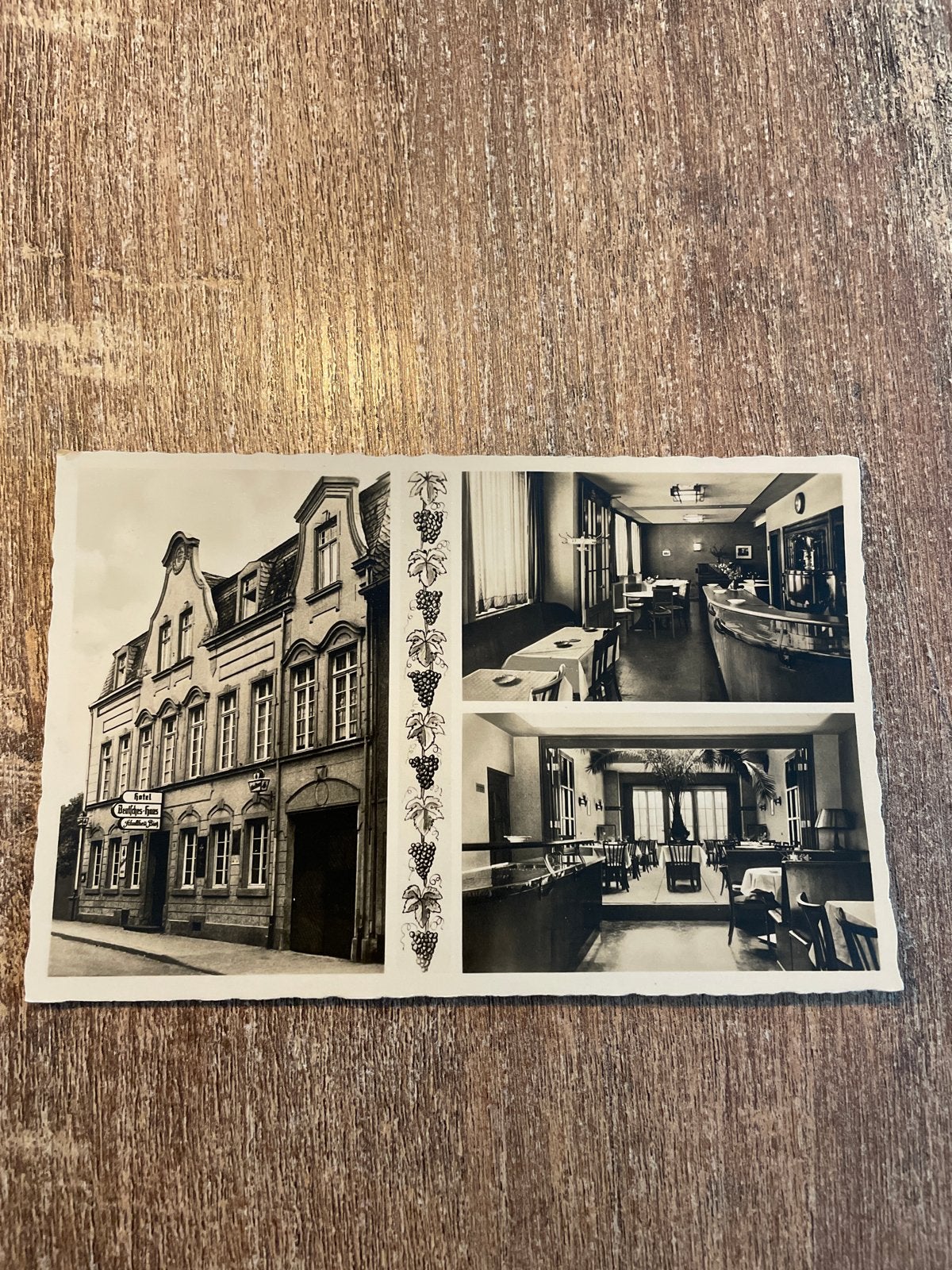 Oude Ansichtkaart Hotel-Restaurant Deutsches Haus Sinzig, Ophalen of Verzenden, Ongelopen, Duitsland