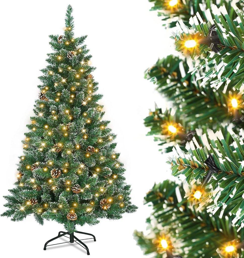 Unieke Kerstboom Geïntegreerde LED-Verlichting Denneappels., Diversen, Kerst, Ophalen of Verzenden, Nieuw