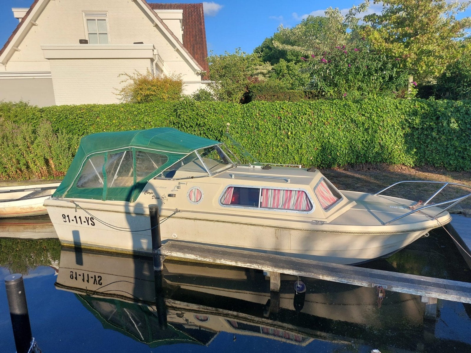 inter 630, kajuitboot, karperboot. visboot. incl trailer., Watersport en Boten, 60 pk, Gebruikt, Kajuitboot, Buitenboordmotor