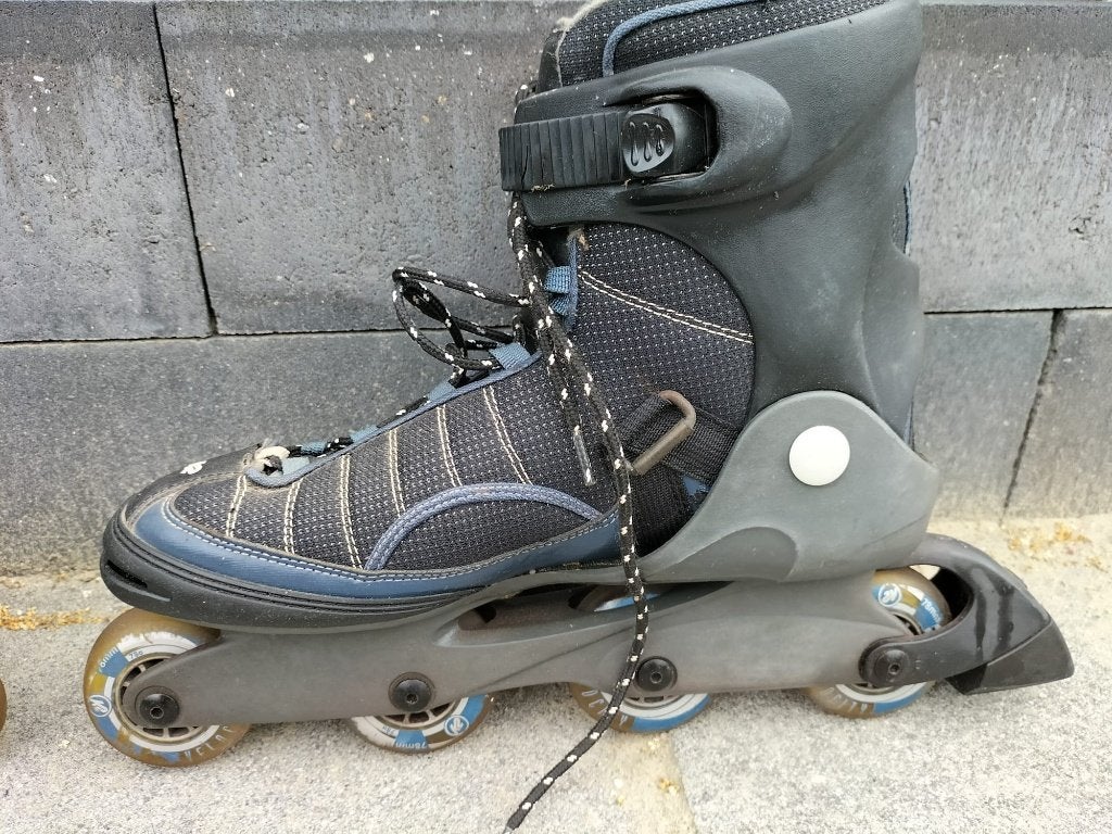 te koop aangeboden K2 skeelers Maat 49, Sport en Fitness, Skeelers, Ophalen, K2, Heren, Wielen of Lagers