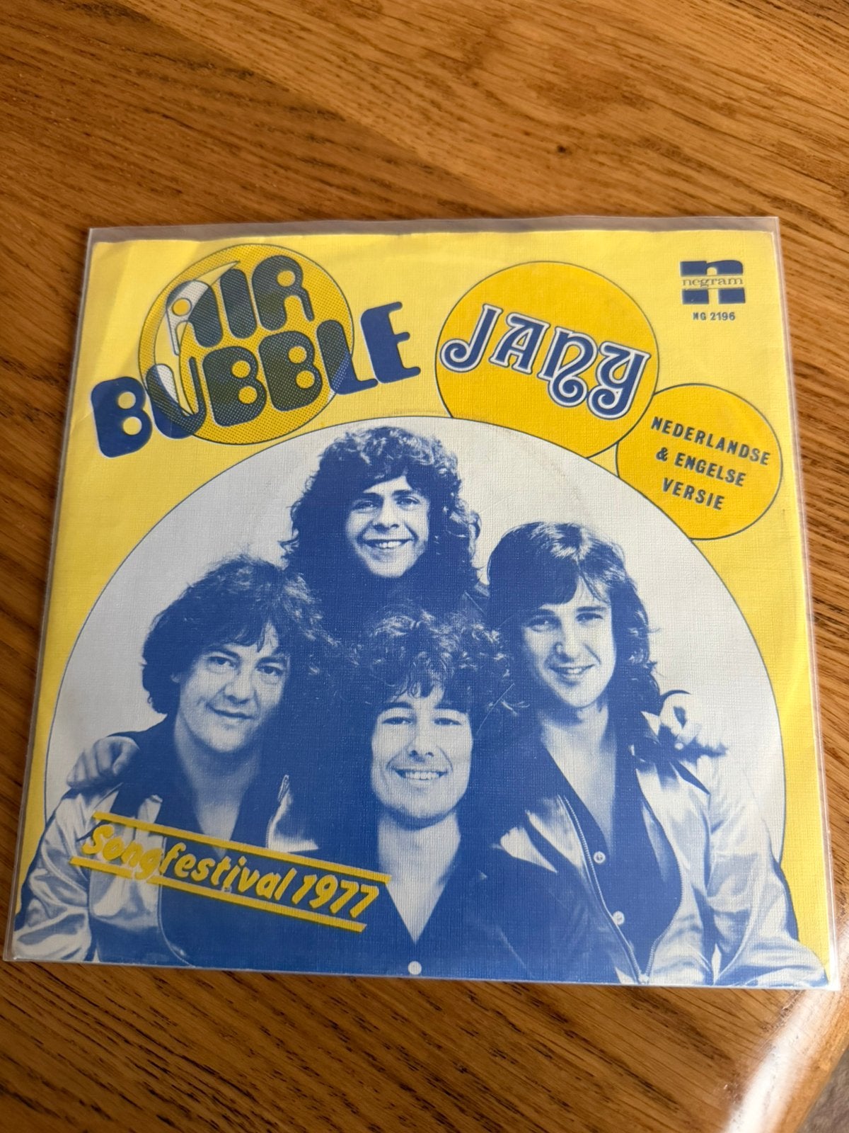 Nederlandse versie Air bubble - Jany blijf maar dansen, Ophalen of Verzenden, Zo goed als nieuw