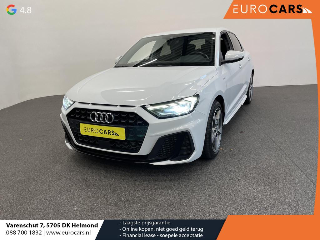 Audi A1 Sportback 2.0T 200 pk Automaat 40 TFSI S Line S-Line, 4 cilinders, 1984 cc, Alcantara, Wit