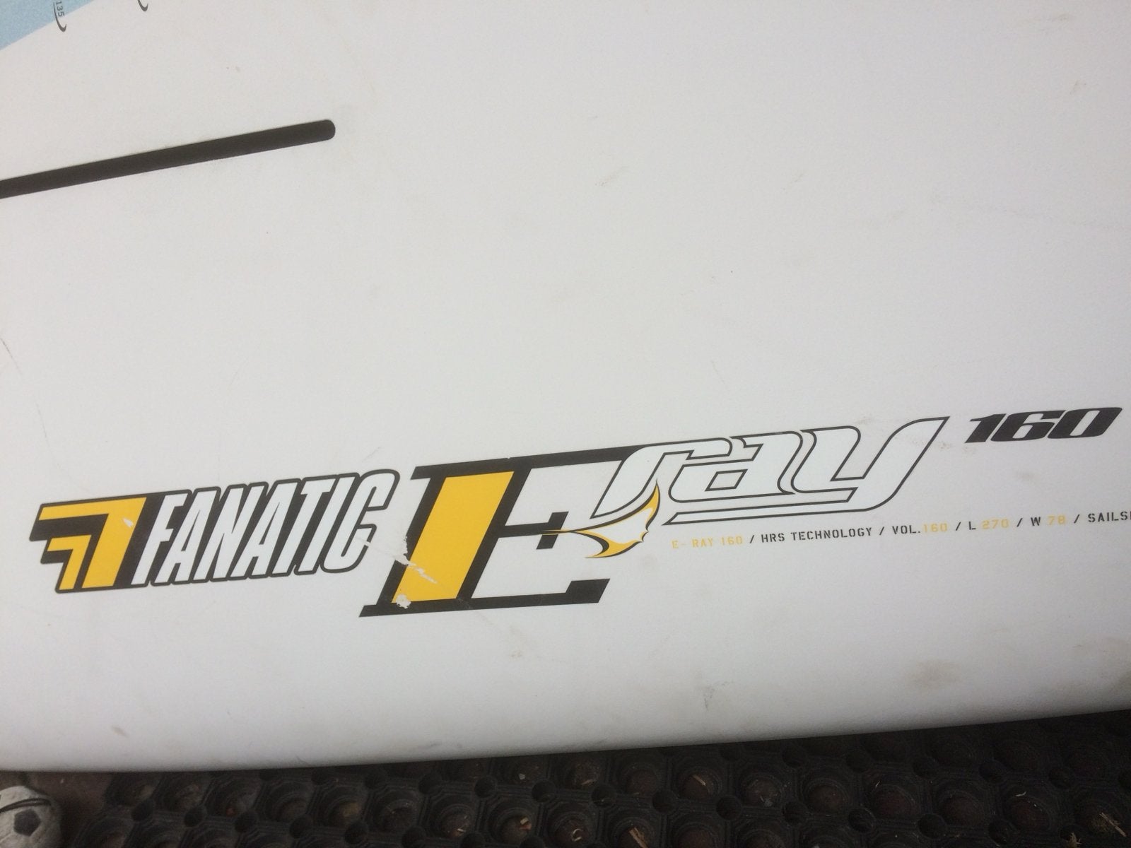 Foto 4 van Complete windsurfset: Fanatic Eray 160 met North Sails