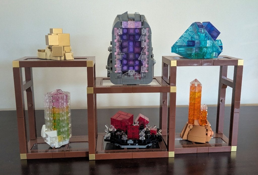 Lego Ideas: Mineralenverzameling (21362), Inclusief instructies, Lego, Ophalen of Verzenden, Complete set
