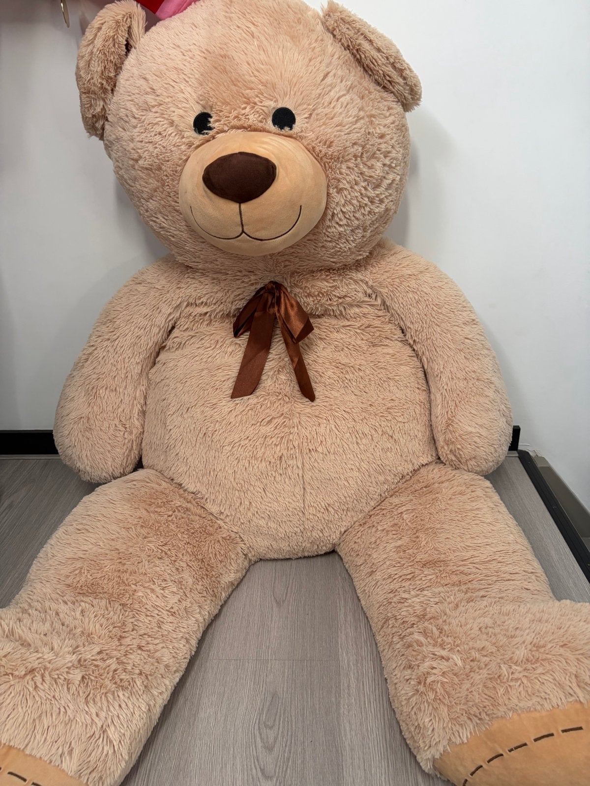Grote Teddybeer - 1 Meter Hoog - Zo Goed als Nieuw, Beer, Ophalen of Verzenden, Zo goed als nieuw, Beige