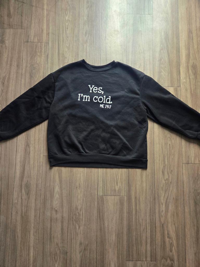 Zwarte trui van Shein in maat XXL met leuke tekst, Kleding | Dames, Truien en Vesten, Zwart, Maat 46/48 (XL) of groter, Ophalen of Verzenden