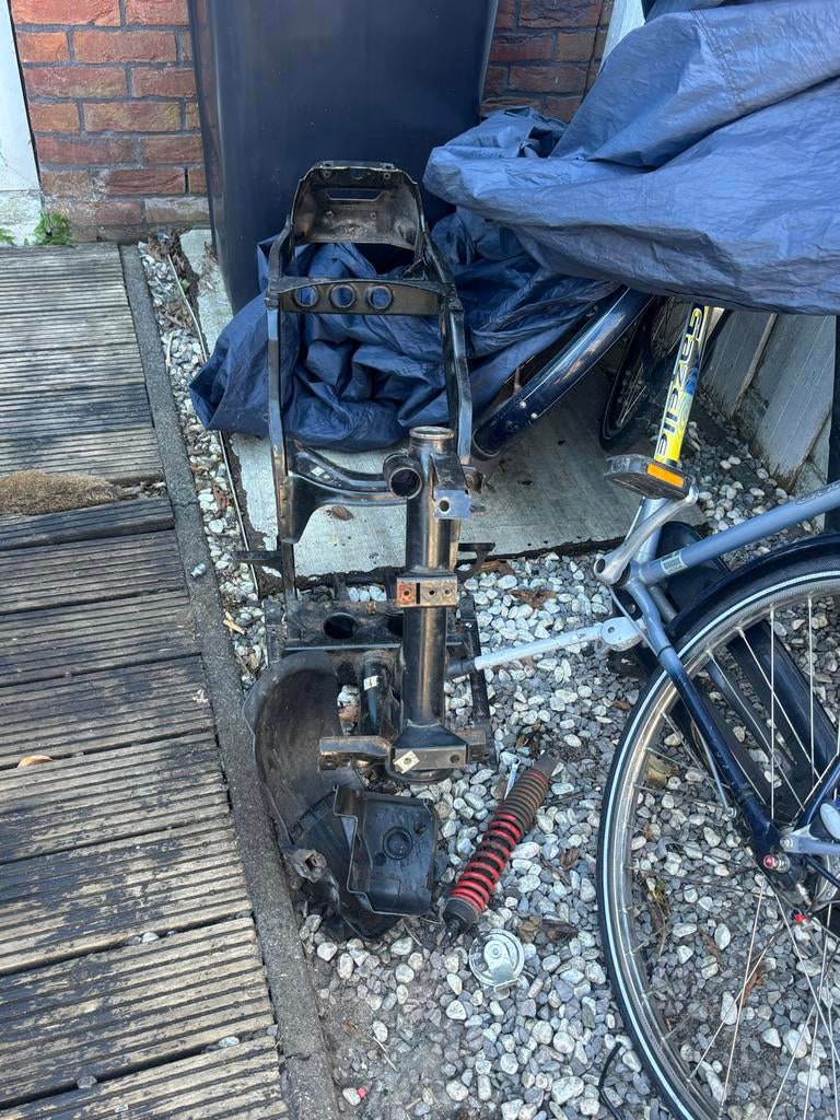 Piaggio Zip 2T onderdelen: Kabelboom, koppeling, frame, Ophalen of Verzenden, Gebruikt, Frame, Piaggio