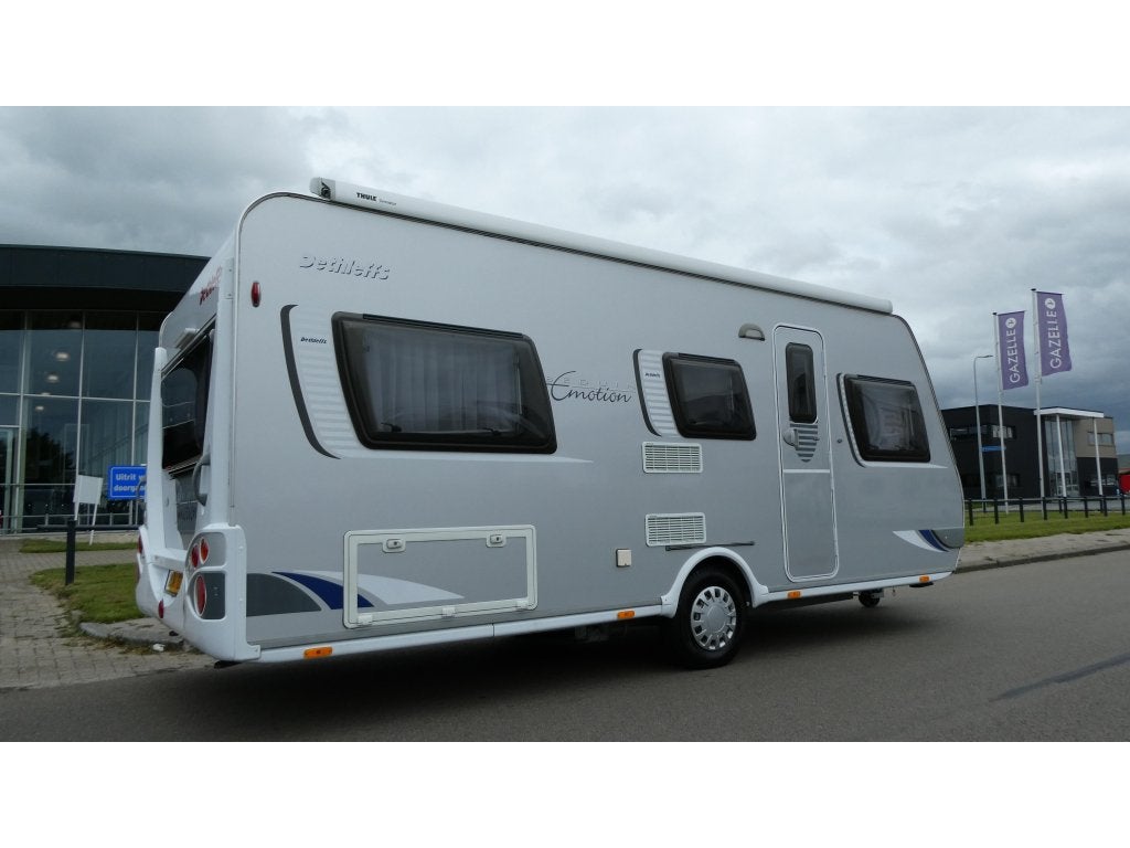 Dethleffs Beduin 510 V Thule dakluifel, Caravans en Kamperen, Schokbreker, Rondzit, Bedrijf, Dethleffs