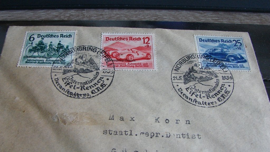 Brief Deutsche Reich  nr 695-697, Ophalen of Verzenden, Buitenland