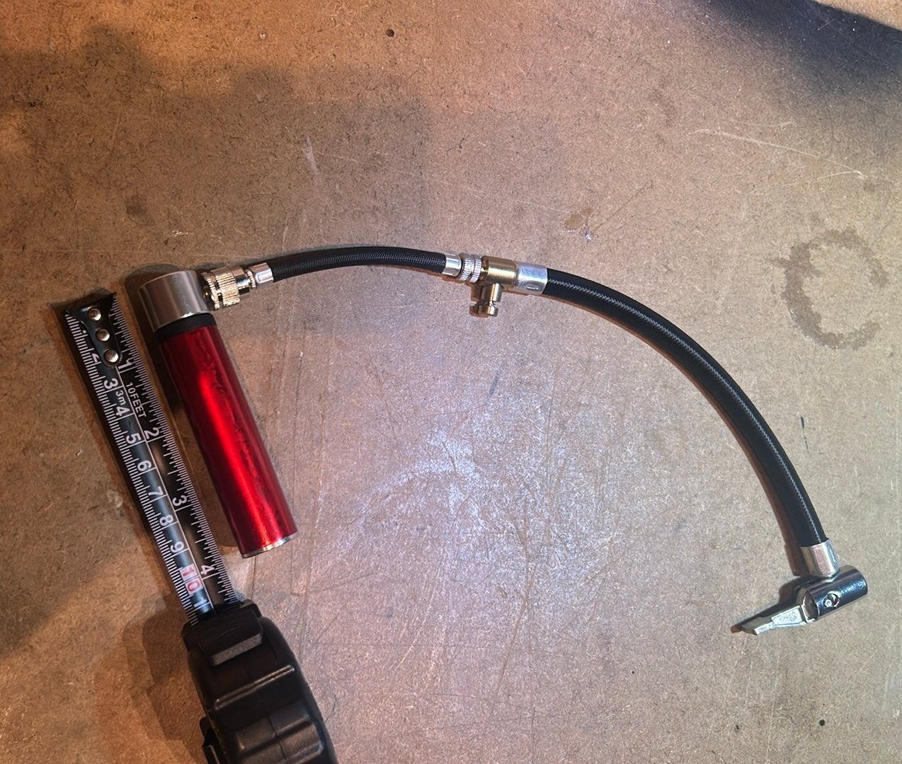 Mini Fietspomp, Ophalen of Verzenden, Zo goed als nieuw