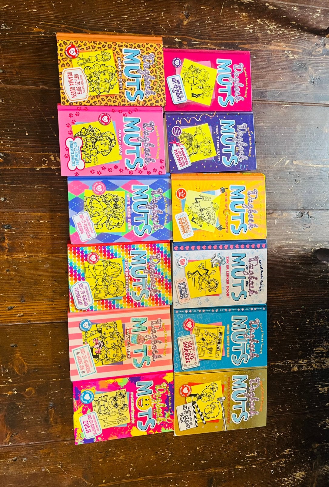 Dagboek van een Muts boekenreeks - 12 delen, Ophalen of Verzenden, Gelezen, Fictie