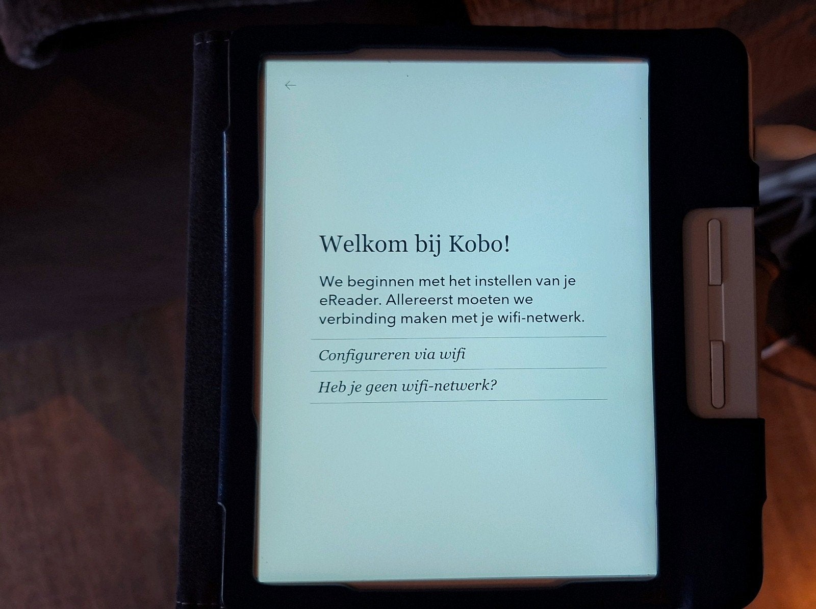 Kobo e-reader H20 Libra 7inch, Computers en Software, Ophalen of Verzenden, Zo goed als nieuw, 7 inch