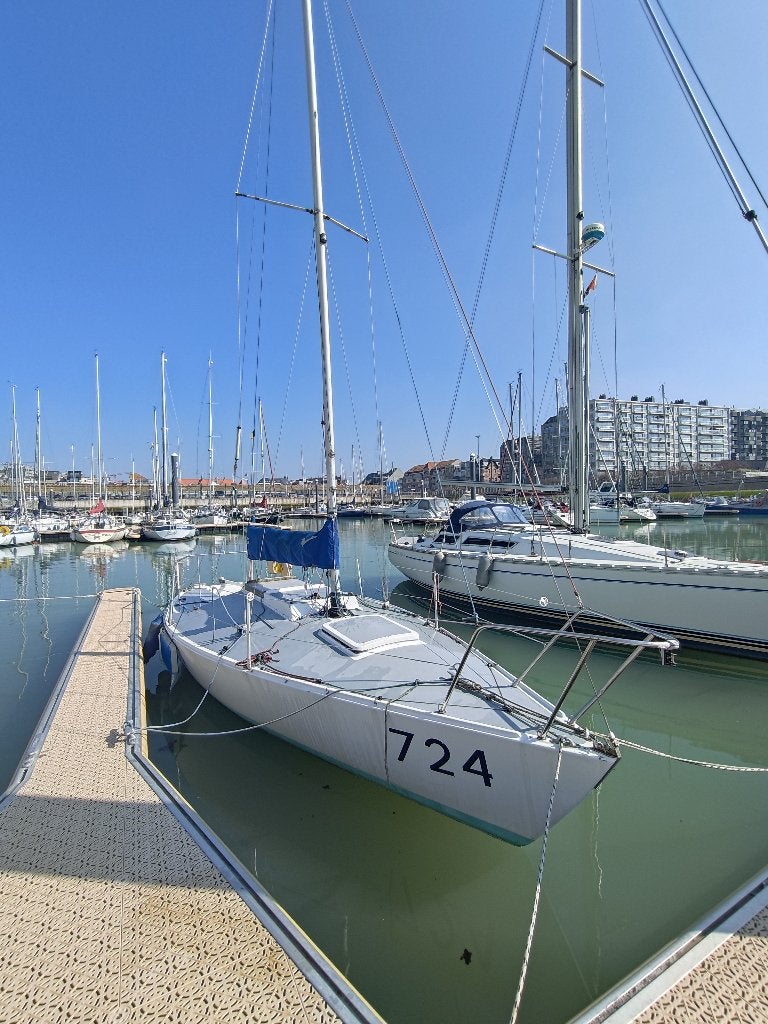 J24 zeilboot, Ophalen, Gebruikt, Composiet, 4 pk