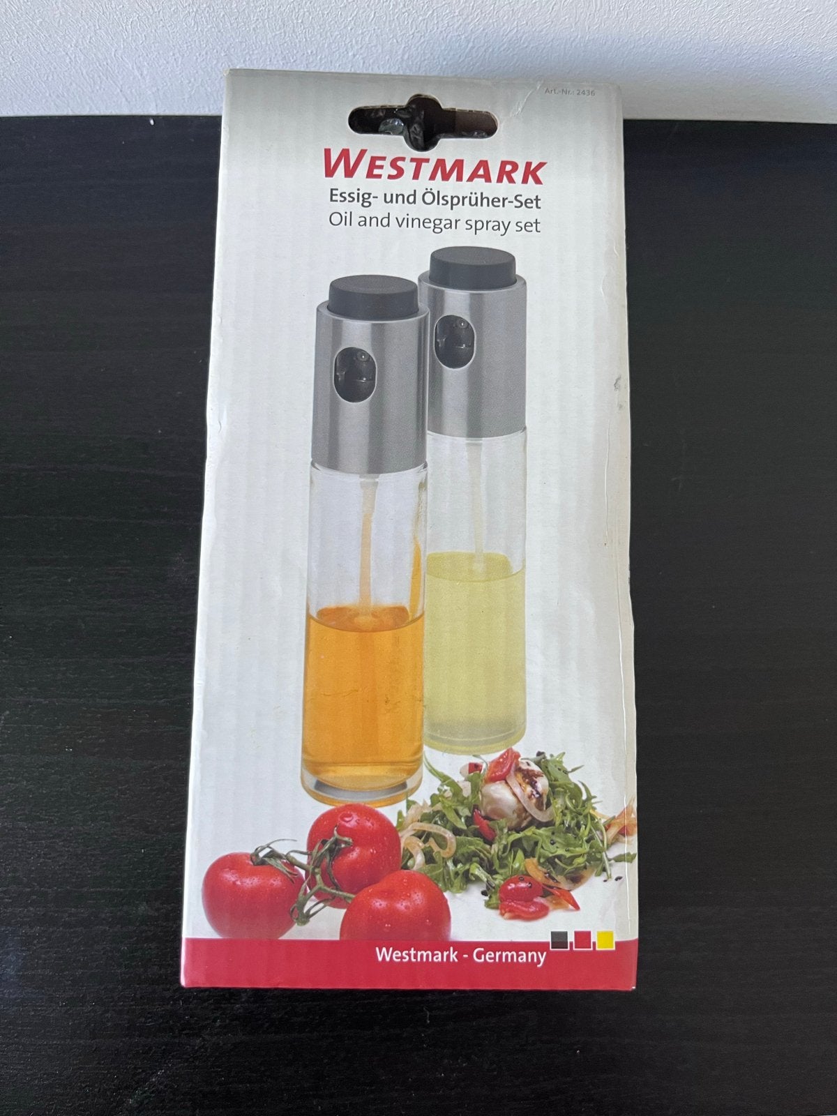 Westmark Azijn- en oliespuitset - Nieuw in verpakking, Overige typen, Ophalen of Verzenden, Metaal, Overige merken