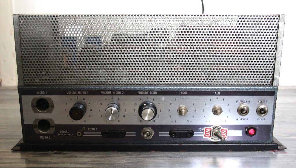Geloso G.3227-A Buizenversterker, Ophalen of Verzenden, Gebruikt, Overige typen
