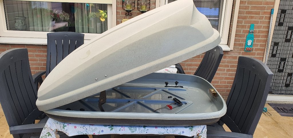 Dakkoffer Auto, Ophalen, Gebruikt
