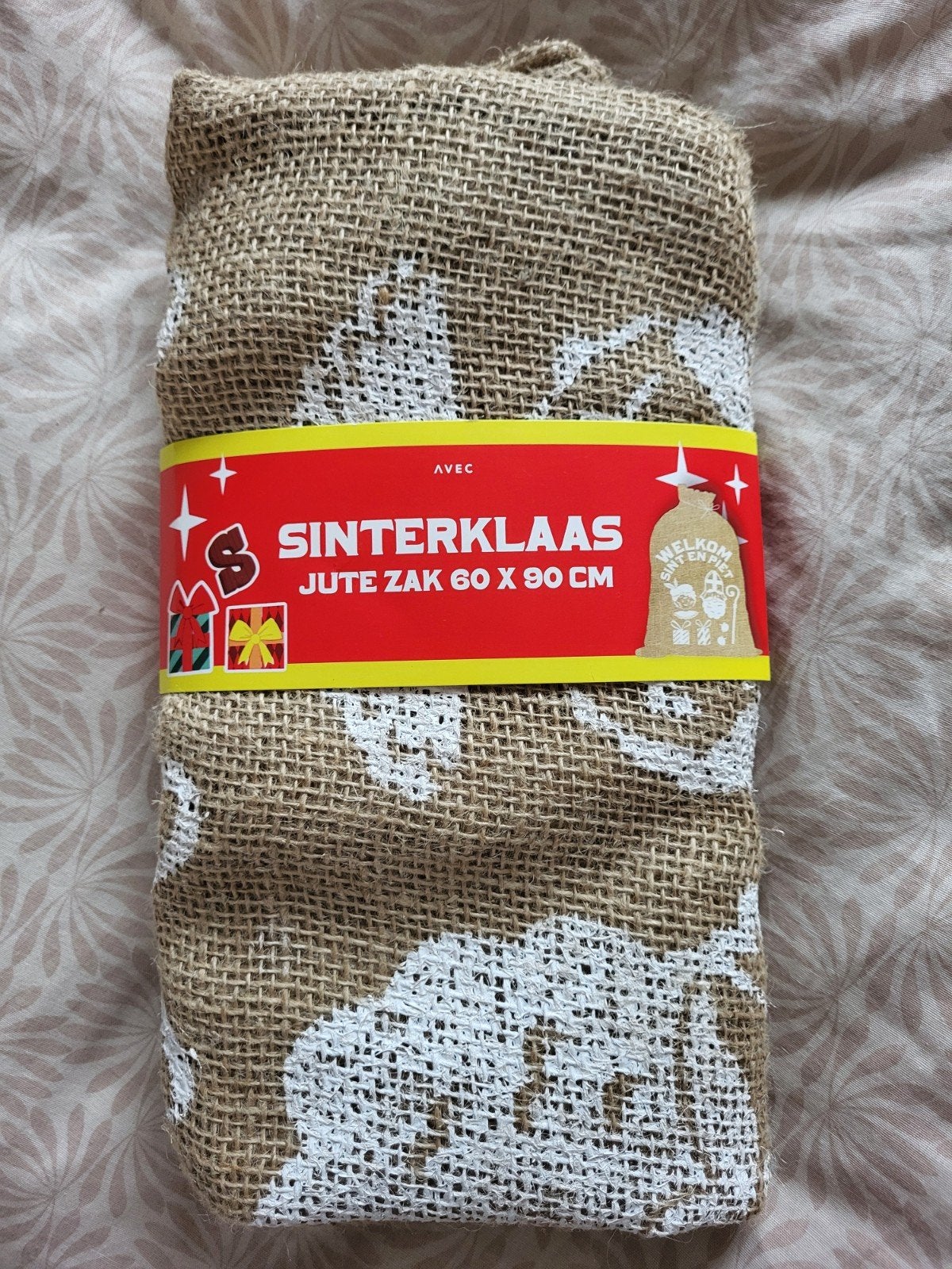 3 jute zakken Sinterklaas NIEUW incl snoep zakjes strooigoed, Ophalen of Verzenden, Nieuw
