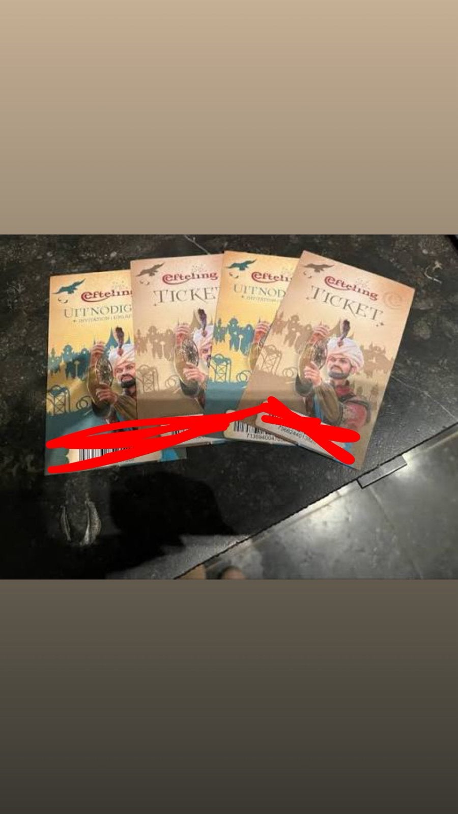 Efteling eentre kaartjes, Ophalen of Verzenden, Zo goed als nieuw, Overige typen