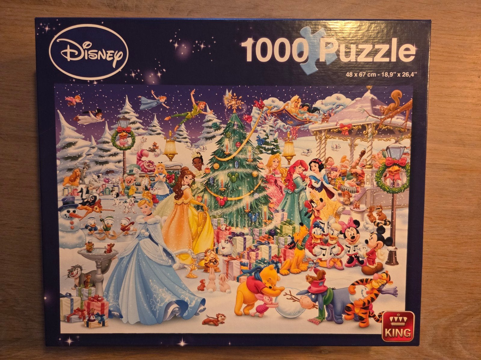 Disney puzzel - 1000 stukjes, Hobby en Vrije tijd, Denksport en Puzzels, Ophalen of Verzenden, 500 t/m 1500 stukjes, Zo goed als nieuw