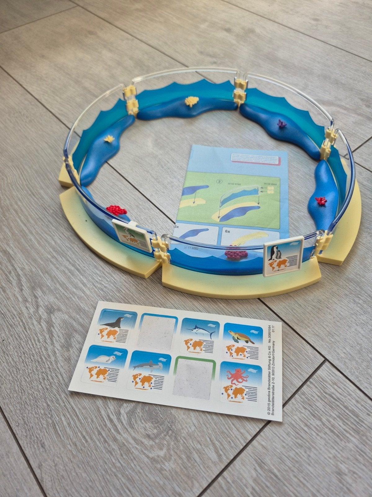 Playmobil zeedieren bassin 9063, Kinderen en Baby's, Speelgoed | Playmobil, Ophalen of Verzenden, Zo goed als nieuw