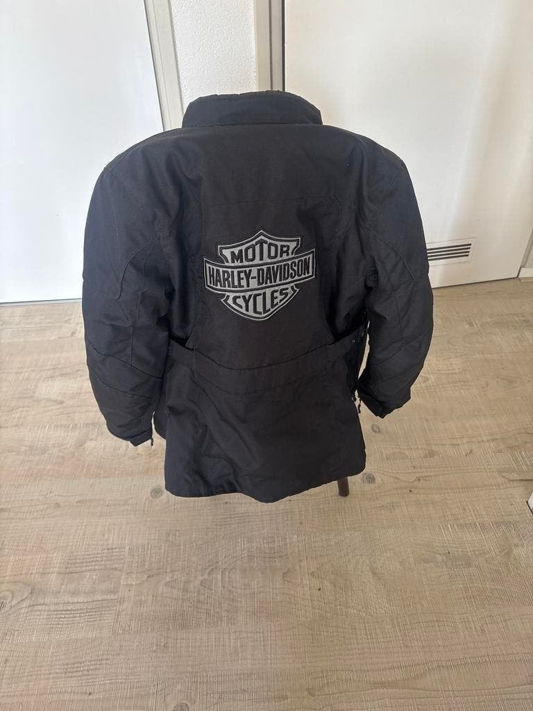 Harley-Davidson textiel motorjas - Maat M, Motoren, Ophalen of Verzenden, Tweedehands, Heren, Jas | textiel