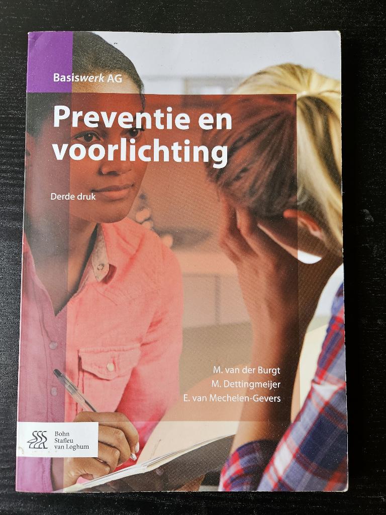 Preventie en voorlichting, Boeken, Gelezen, Ophalen of Verzenden, MBO, Bohn Stafleu van Loghum