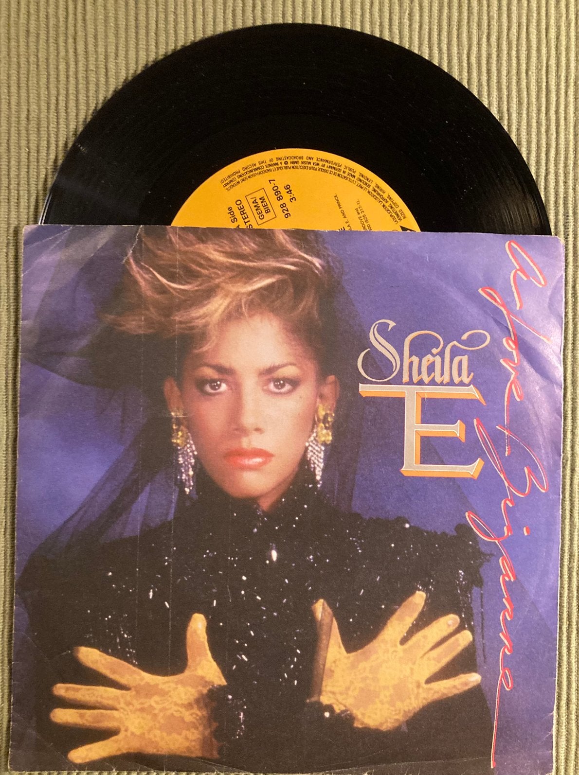 Vinyl single Sheila E. - A love bizarre, Gebruikt, 7 inch, Ophalen of Verzenden, Dance en House
