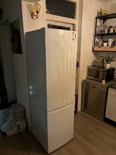 Tomado TCR1800W koelvriescombinatie - lade defect, Ophalen, 150 tot 200 liter, Gebruikt, Met aparte vriezer