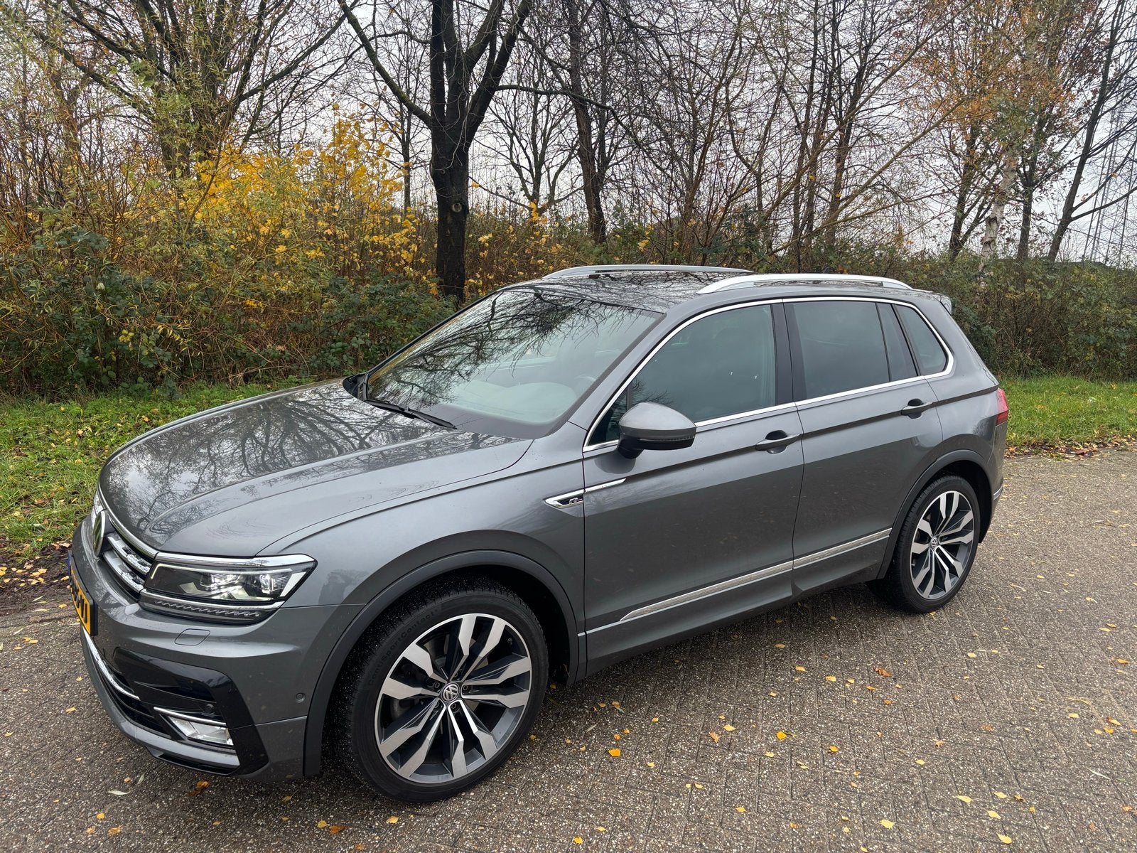 Volkswagen Tiguan 2.0 Tfsi 220 pk 4MOTION AUT 2017 Grijs, 4 cilinders, 1984 cc, 2500 kg, Bedrijf
