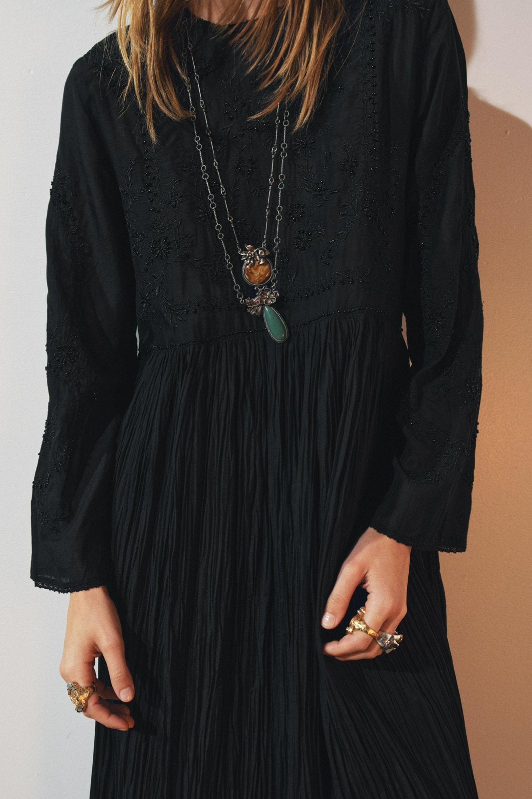 Zara Limited Edition Maxi Jurk Zara Boho lange jurk s, Zwart, Nieuw, Ophalen of Verzenden, Maat 36 (S)