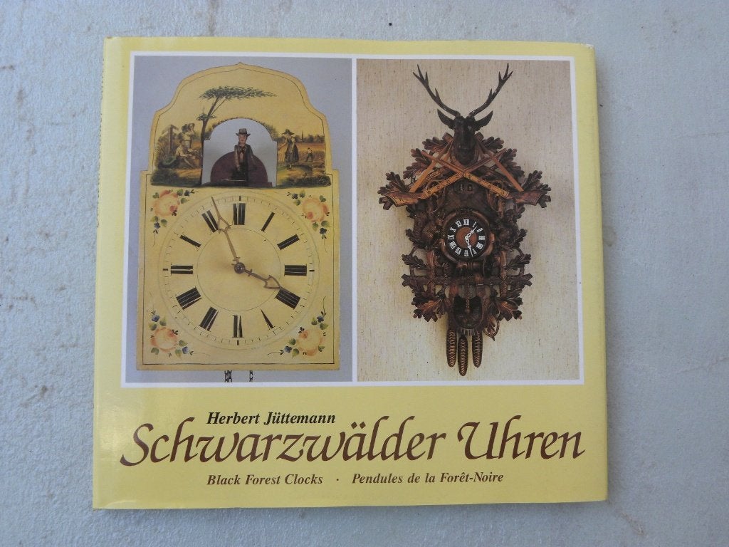 Schwarzwälder Uhren, Herbert Jüttemann, 3-talig, Ophalen of Verzenden