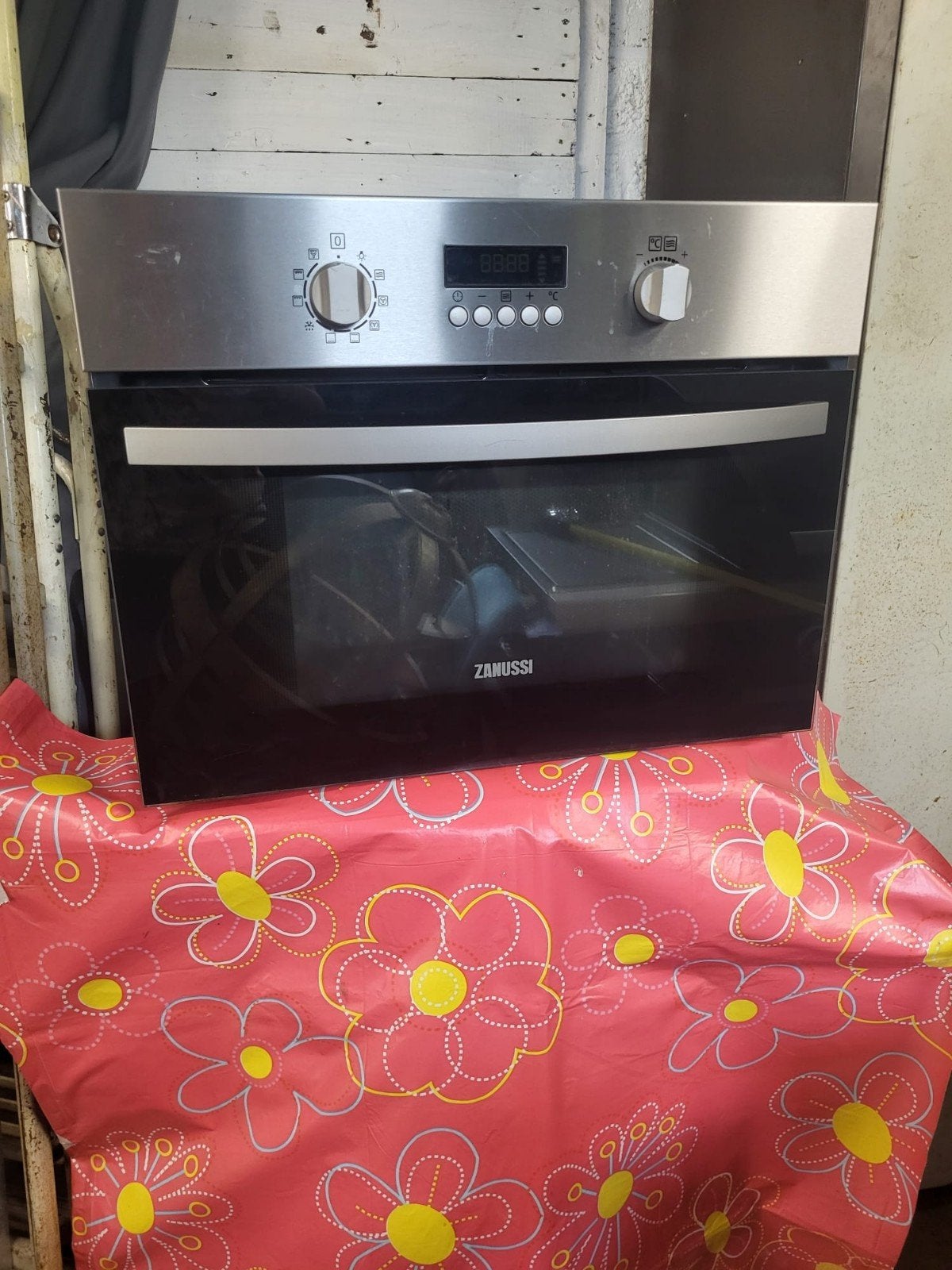 Zanussi Inbouw combi Heteluchtoven magnetron - Gebruikt, Witgoed en Apparatuur, Ovens, Gebruikt, Inbouw, Heteluchtoven, Zanussi