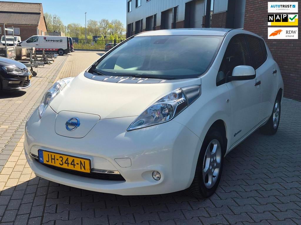 Nissan LEAF Acenta 30 kWh, Gebruikt, Wit, Origineel Nederlands, 720 min