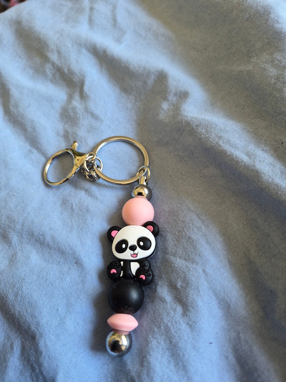Sleutelhanger met panda, Ophalen of Verzenden, Nieuw, Overige typen