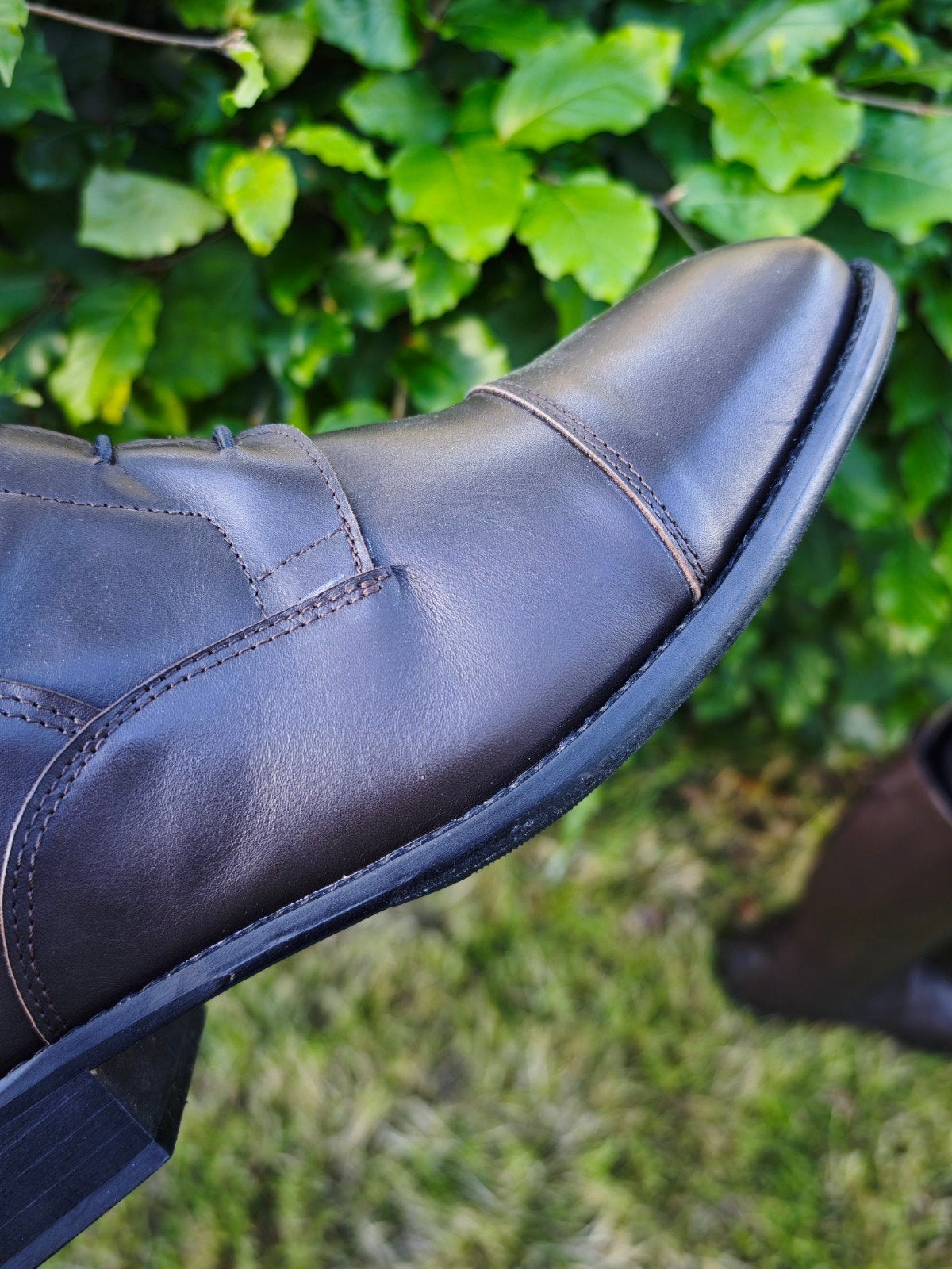 Bruin leren paardrijlaarzen Pioneer Ares maat 44 kuit 39cm, It, Dressuur, Nieuw, Ophalen of Verzenden