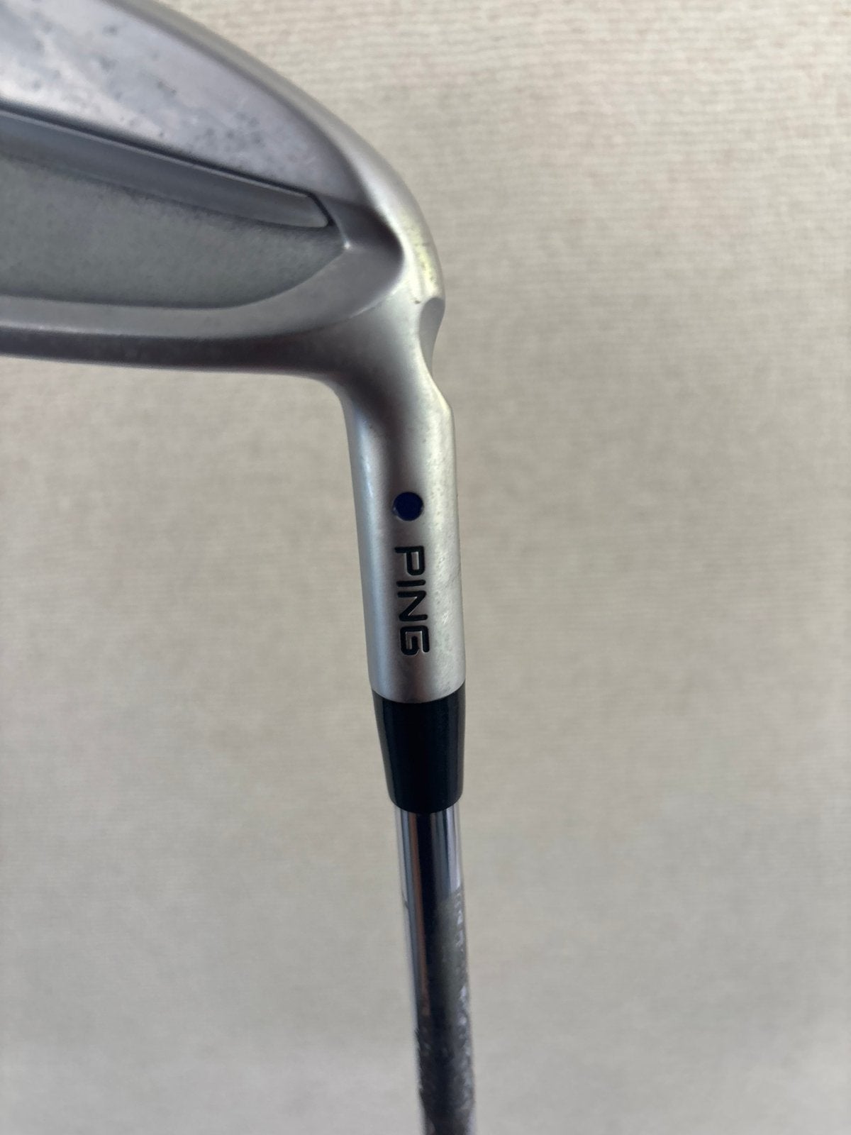 Ping iBlade Ijzer 6 | Blue Dot | Stiff Flex, Sport en Fitness, Ping, Zo goed als nieuw, Club, Ping