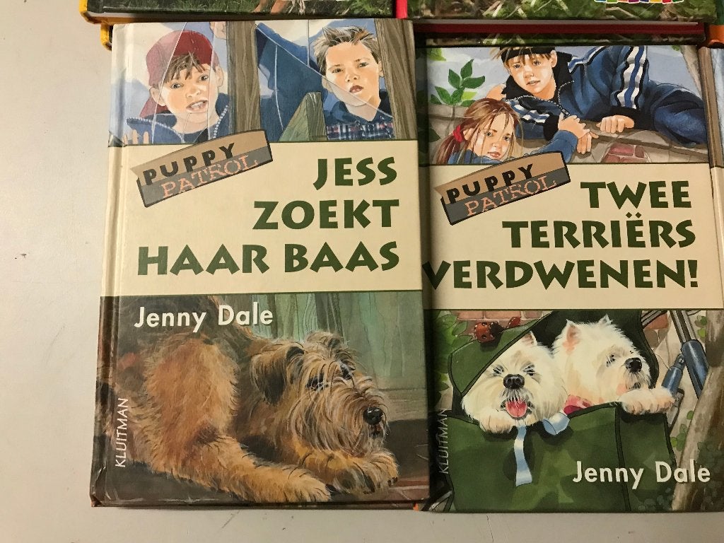 T.K. nog 8 Puppy Patrol boeken Zie actuele lijst Jenny Dale, Ophalen of Verzenden, Gelezen, Jenny Dale, Fictie algemeen