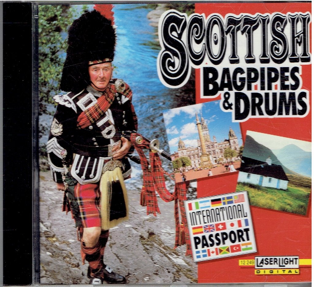 Hafabra - Scottish Bagpipes & Drums CD - LaserLight Digital, Cd's en Dvd's, Inclusief boekje, Wereldmuziek, Ophalen of Verzenden