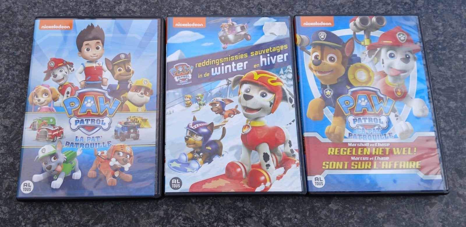 Paw Patrol DVD Collectie - 3 Films voor Kinderen, Nederlands, Verzamelbox, Alle leeftijden, Ophalen of Verzenden