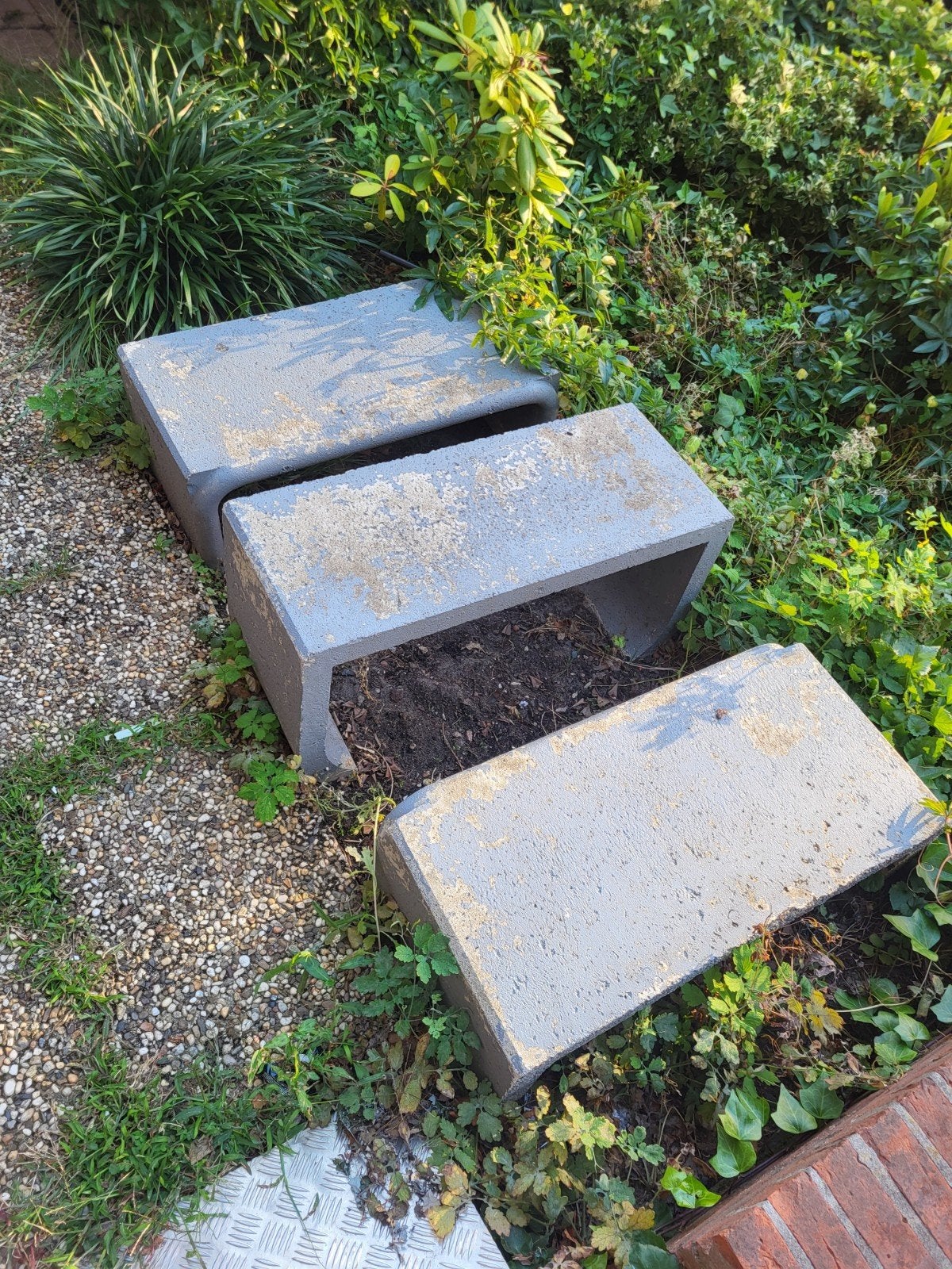 Betonnen picknicksetje voor kinderen - Gratis af te halen, Ophalen of Verzenden