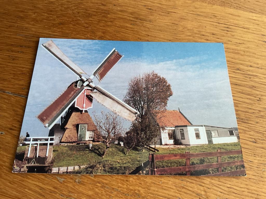 1252 molen Hoogmade, Verzamelen, Ansichtkaarten | Nederland, Ophalen of Verzenden