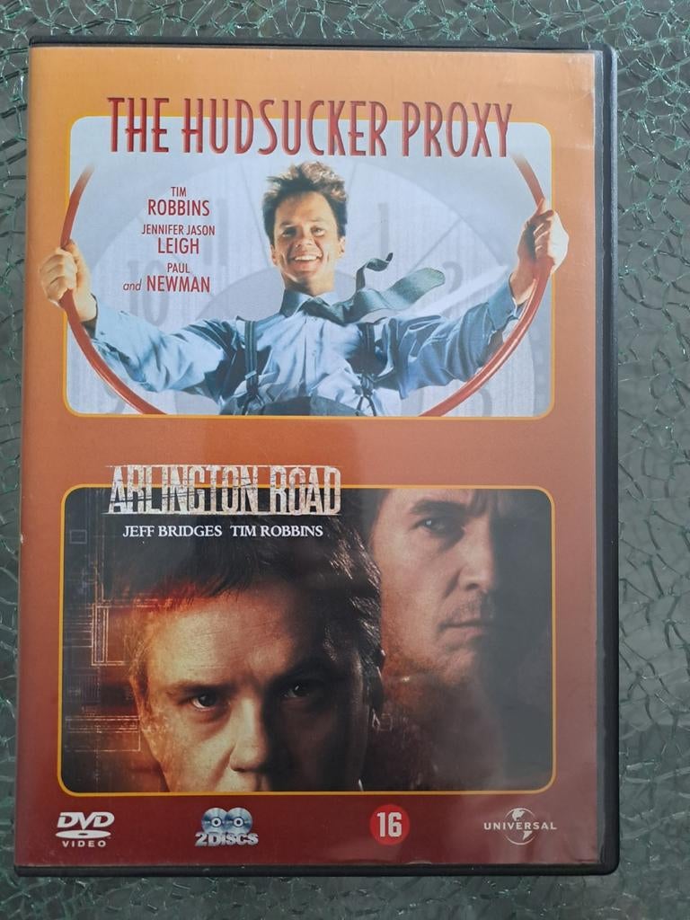 Hudsucker proxy en arlington road (dvd), Alle leeftijden, Ophalen of Verzenden, Zo goed als nieuw, Actiekomedie